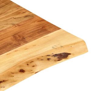 Galleria Design Bathroom Vanity Top Solid Acacia Wood 58x52x3.8 cm