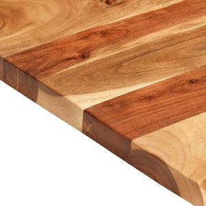 Galleria Design Bathroom Vanity Top Solid Acacia Wood 100x52x3.8 cm