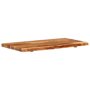 Galleria Design Bathroom Vanity Top Solid Acacia Wood 100x52x3.8 cm