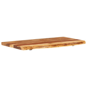 Galleria Design Bathroom Vanity Top Solid Acacia Wood 100x52x3.8 cm