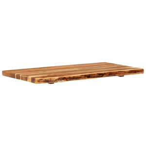 Galleria Design Bathroom Vanity Top Solid Acacia Wood 100x52x3.8 cm