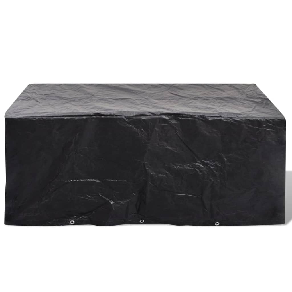 Galleria Design Garden Furniture Covers 2pcs 6 Person Poly Rattan 240x140cm