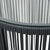 Galleria Design 3 Piece Bistro Set with Cushions PE Rattan Anthracite