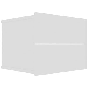 Galleria Design Bedside Cabinets 2 pcs White 40x30x30 cm Engineered Wood