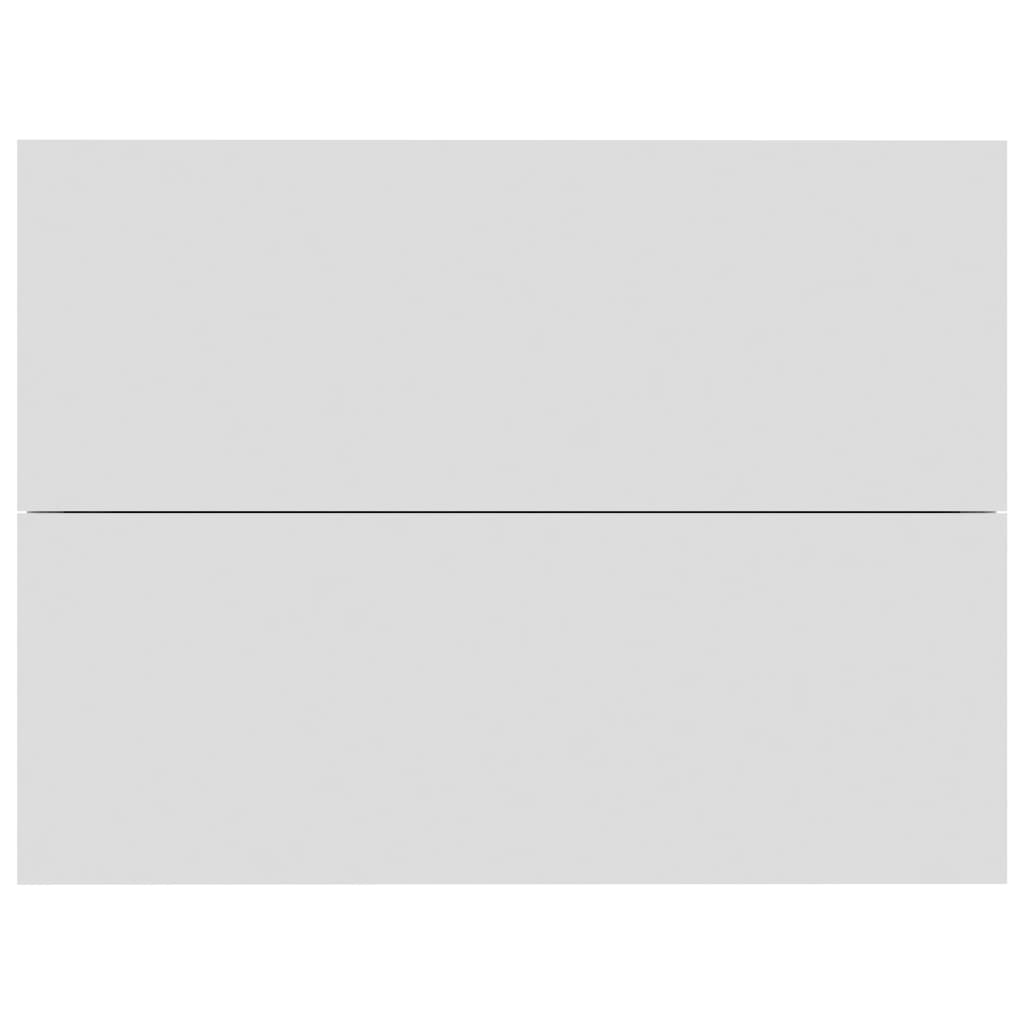 Galleria Design Bedside Cabinets 2 pcs White 40x30x30 cm Engineered Wood