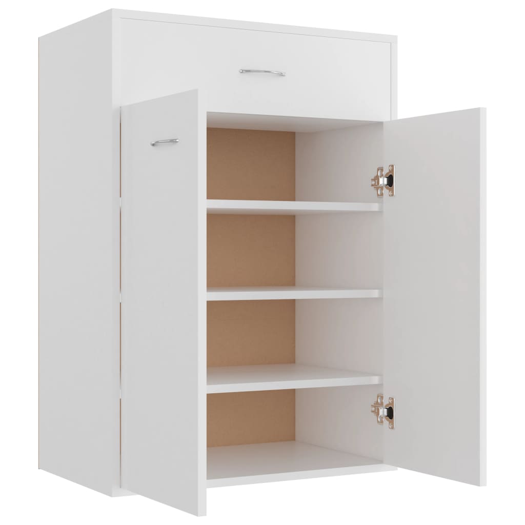 Galleria Design Shoe Cabinet White 60x35x84 cm Engineered Wood