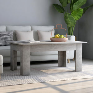 Galleria Design Coffee Table Concrete Grey 100x60x42 cm Engineered Wood