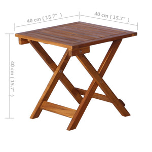 Galleria Design 3 Piece Sunlounger with Tea Table Solid Acacia Wood