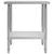 Galleria Design Kitchen Work Table 80x60x85 cm Stainless Steel