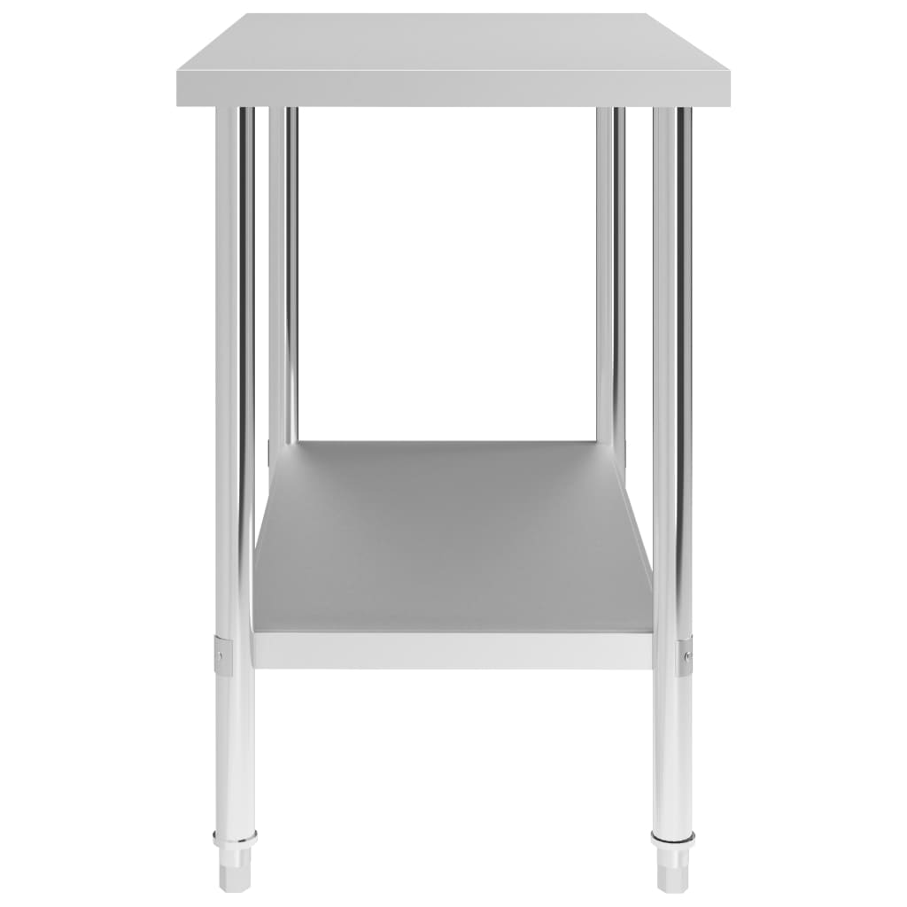 Galleria Design Kitchen Work Table 100x60x85 cm Stainless Steel