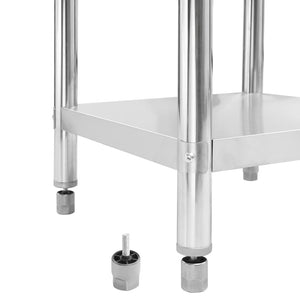 Galleria Design Kitchen Work Table 100x60x85 cm Stainless Steel