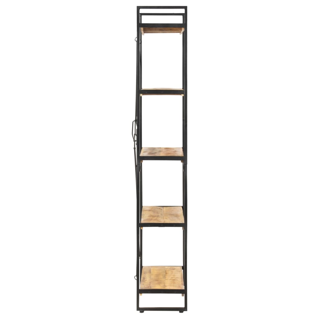 Galleria Design 5-Tier Bookcase 90x30x180 cm Solid Mango Wood
