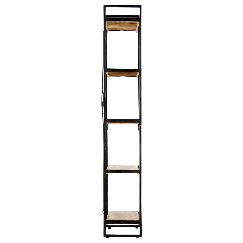 Galleria Design 5-Tier Bookcase 60x30x180 cm Solid Mango Wood