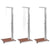 Galleria Design Outdoor Shower with Tray WPC Stainless Steel