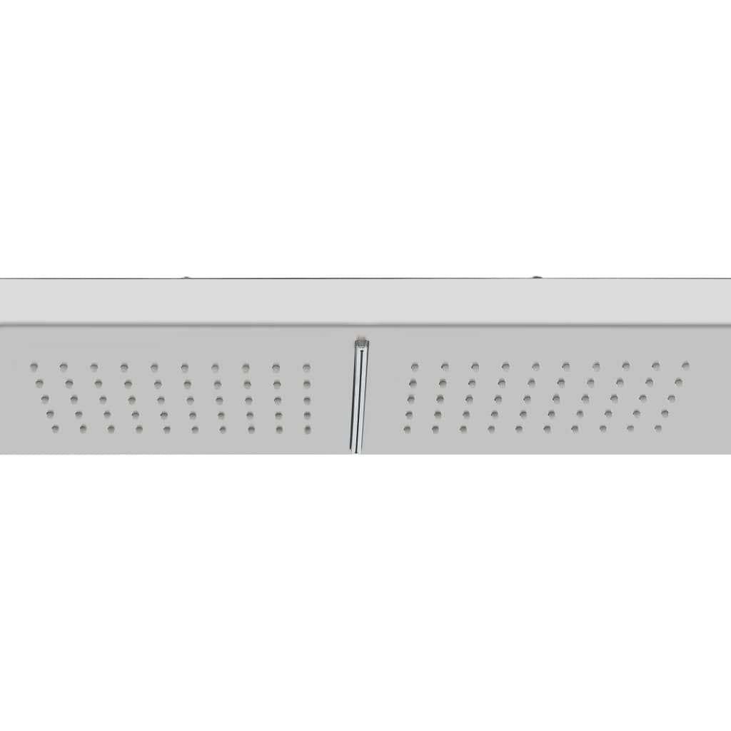 Galleria Design Outdoor Shower with Tray WPC Stainless Steel