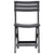 Galleria Design Folding Garden Chairs 2 pcs Plastic Anthracite