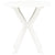 Galleria Design Bistro Table White Ø70 cm Plastic