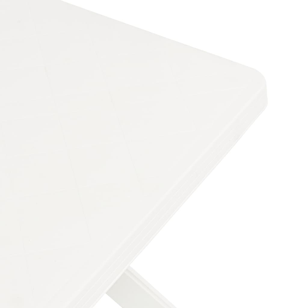 Galleria Design Bistro Table White 70x70x72 cm Plastic