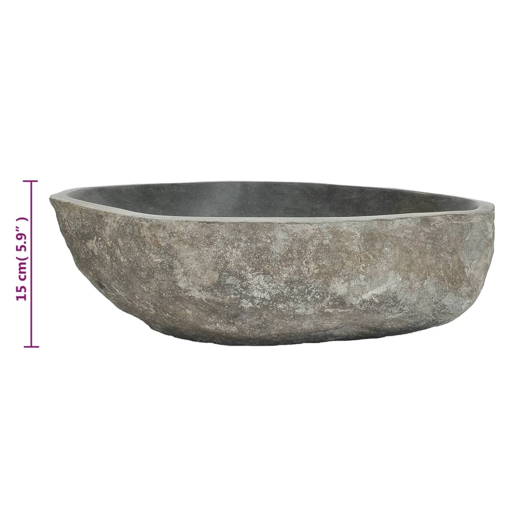 Galleria Design Basin River Stone Oval (45-53)x(34-41) cm