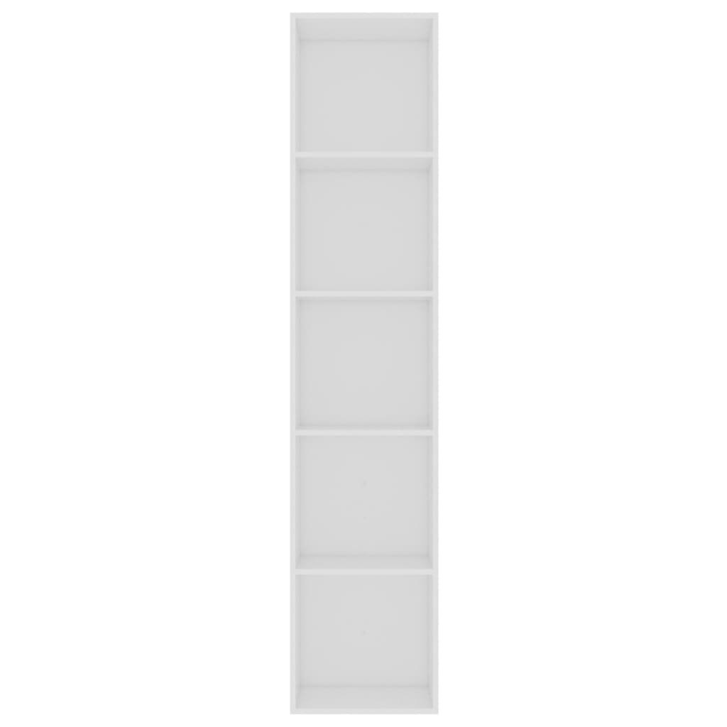 Galleria Design Book Cabinet White 40x30x189 cm Engineered Wood