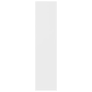Galleria Design Book Cabinet White 50x25x106 cm Engineered Wood