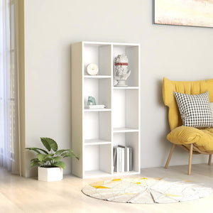 Galleria Design Book Cabinet White 50x25x106 cm Engineered Wood