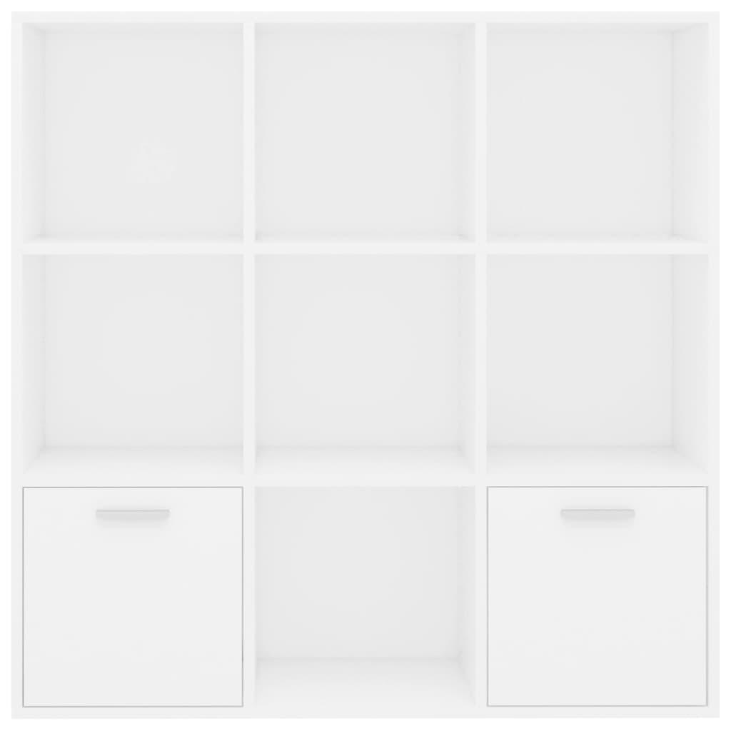 Galleria Design Book Cabinet White 98x30x98 cm Engineered Wood
