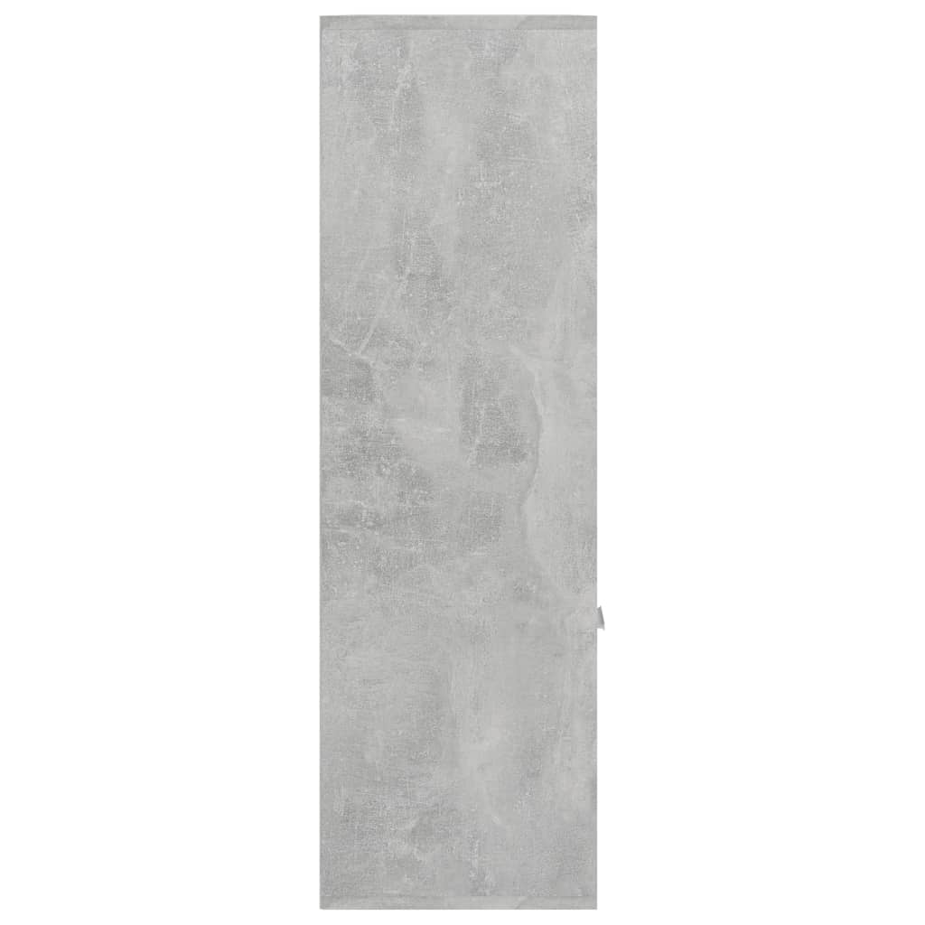 Galleria Design Book Cabinet Concrete Grey 98x30x98 cm Engineered Wood