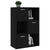 Galleria Design Storage Cabinet Black 60x29.5x90 cm Engineered Wood
