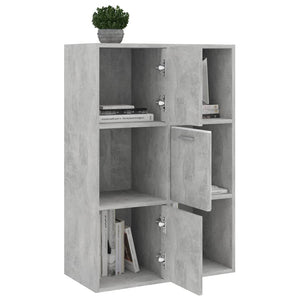 Galleria Design Storage Cabinet Concrete Grey 60x29.5x90 cm Engineered Wood