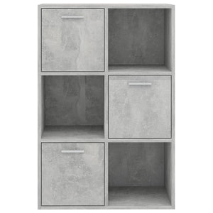 Galleria Design Storage Cabinet Concrete Grey 60x29.5x90 cm Engineered Wood