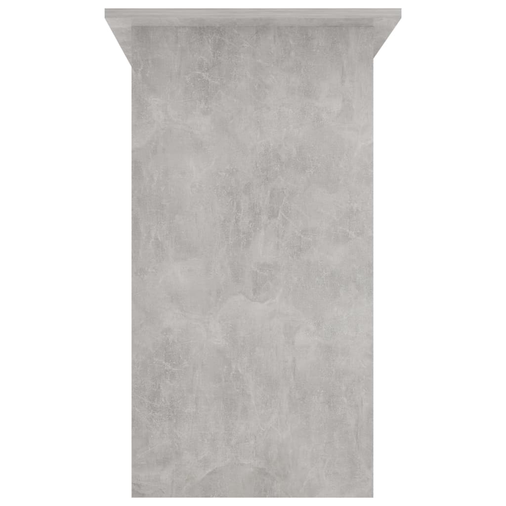 Galleria Design Desk Concrete Grey 80x45x74 cm Engineered Wood