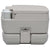 Galleria Design Portable Camping Toilet Grey 10+10 L