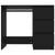 Galleria Design Desk Black 90x45x76 cm Engineered Wood