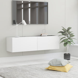 Galleria Design TV Cabinet White 120x30x30 cm Engineered Wood