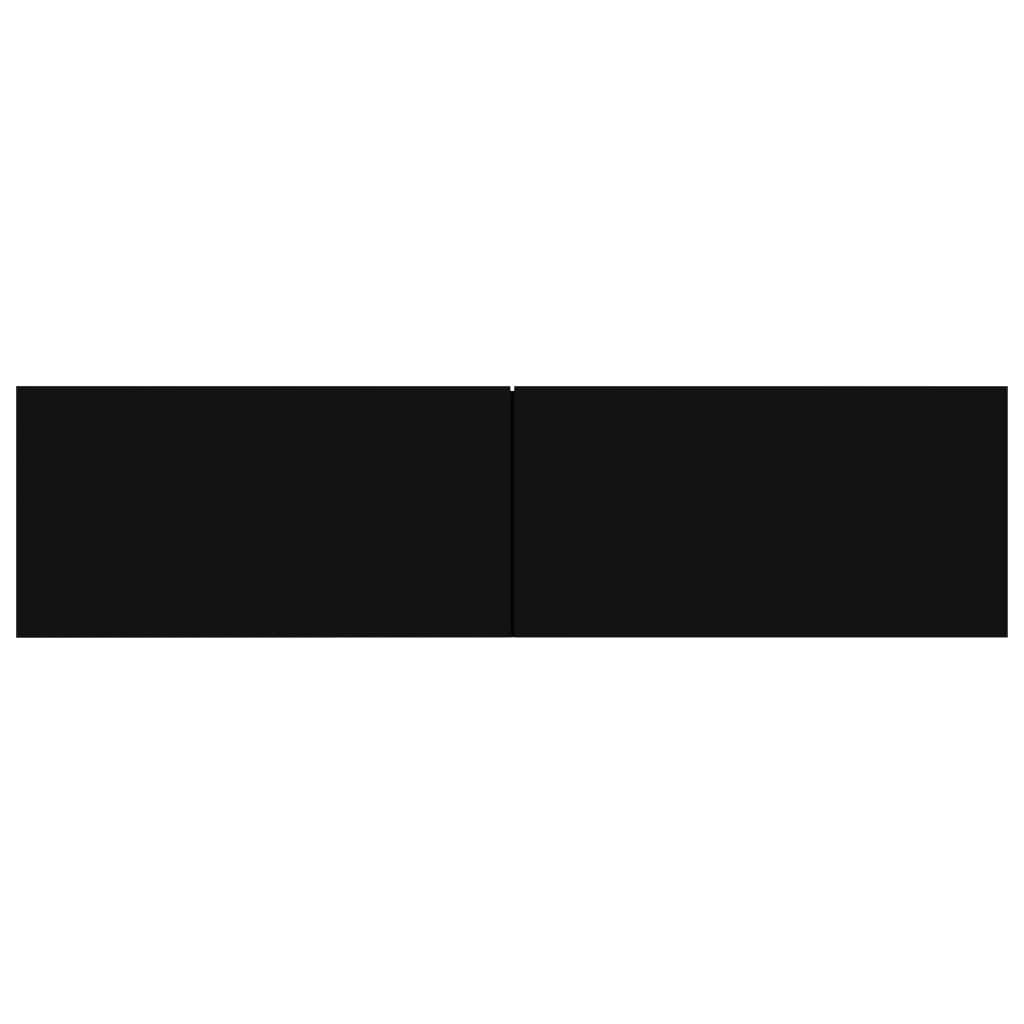 Galleria Design TV Cabinet Black 120x30x30 cm Engineered Wood