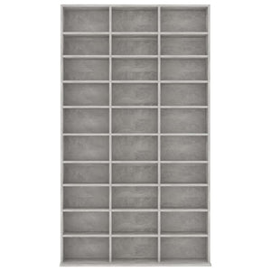 Galleria Design CD Cabinet Concrete Grey 102x16x177.5 cm Engineered Wood