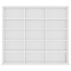 Galleria Design CD Cabinet White 100x23x89.5 cm Engineered Wood