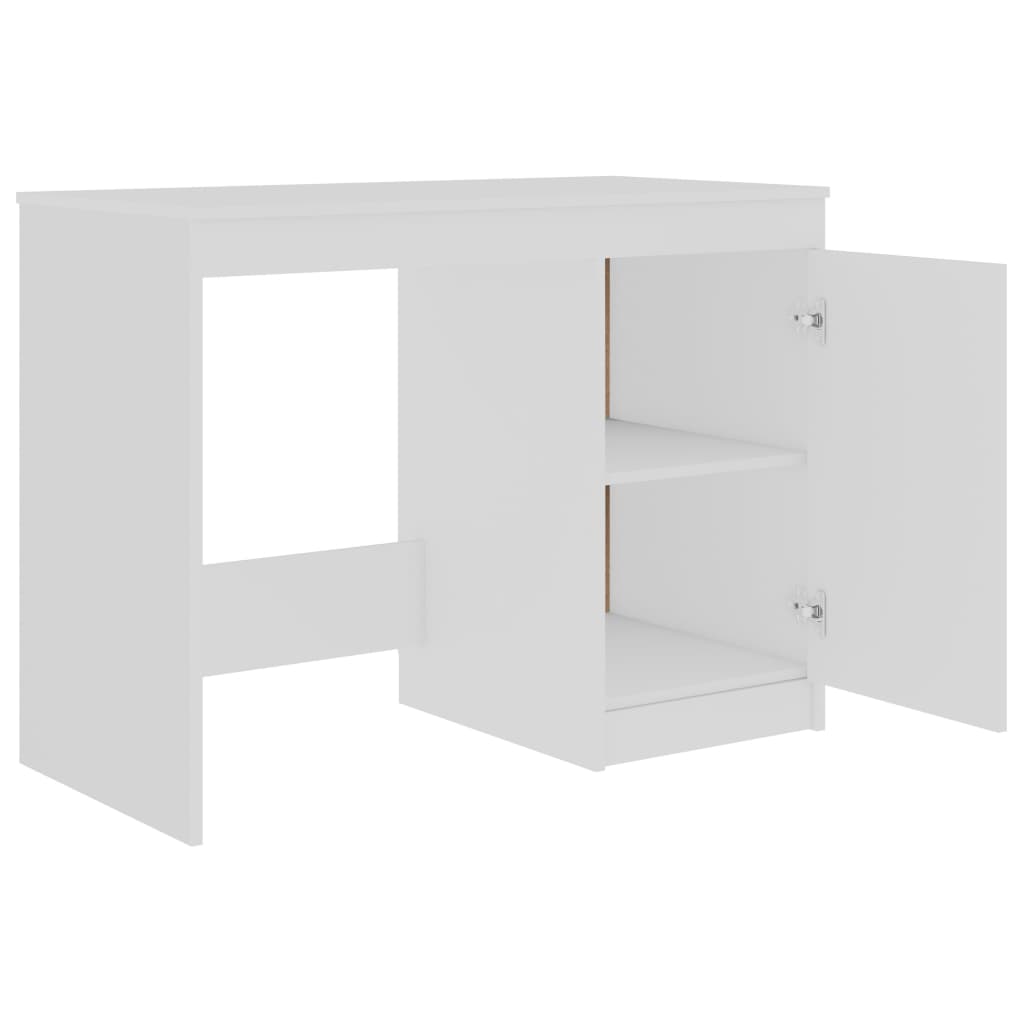 Galleria Design Desk White 100x50x76 cm Engineered Wood