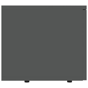 Galleria Design TV Cabinet Black 80x34x30 cm Engineered Wood