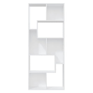 Galleria Design Book Cabinet White 67x24x161 cm Engineered Wood