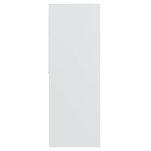 Galleria Design Book Cabinet White 67x24x161 cm Engineered Wood