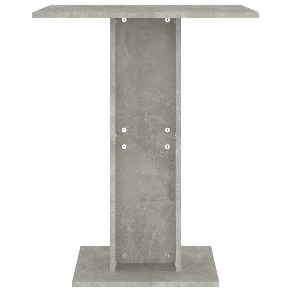 Galleria Design Bistro Table Concrete Grey 60x60x75 cm Engineered Wood