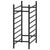 Galleria Design Wine Rack for 48 Bottles Black Metal