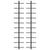 Galleria Design Wall-mounted Wine Racks for 20 Bottles 2 pcs Black Metal