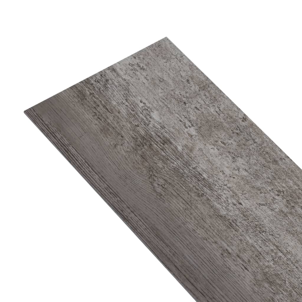 Galleria Design PVC Flooring Planks 5.02 m² 2 mm Self-adhesive Striped Grey