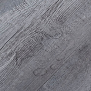 Galleria Design PVC Flooring Planks 5.02 m² 2 mm Self-adhesive Striped Brown