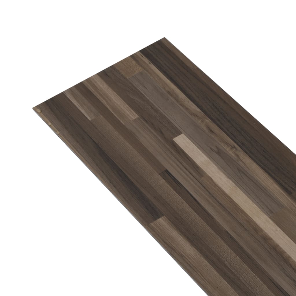 Galleria Design PVC Flooring Planks 5.02 m² 2 mm Self-adhesive Striped Brown