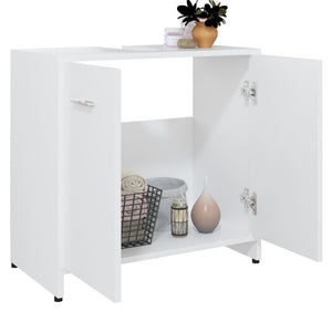 Galleria Design Bathroom Cabinet White 60x33x61 cm Engineered Wood