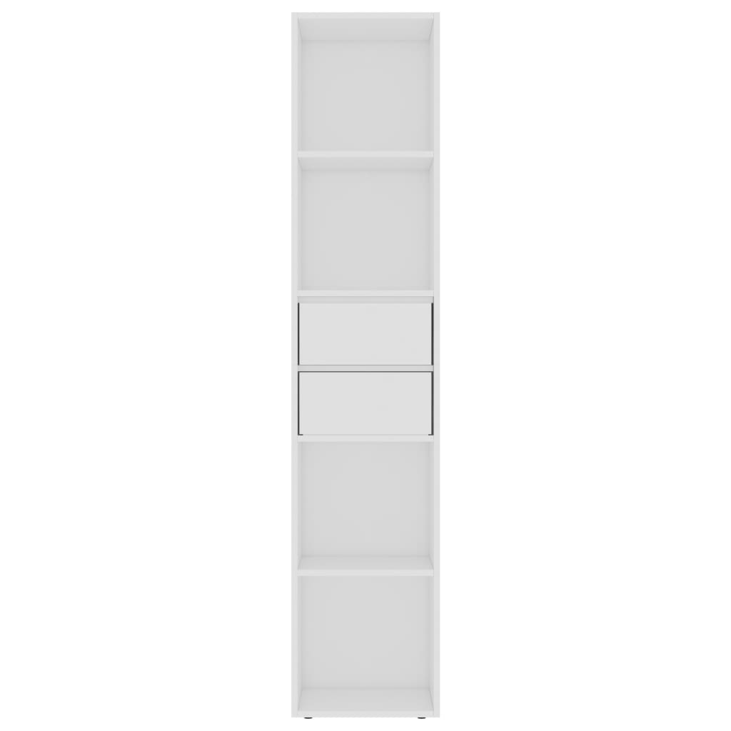 Galleria Design Book Cabinet White 36x30x171 cm Engineered Wood